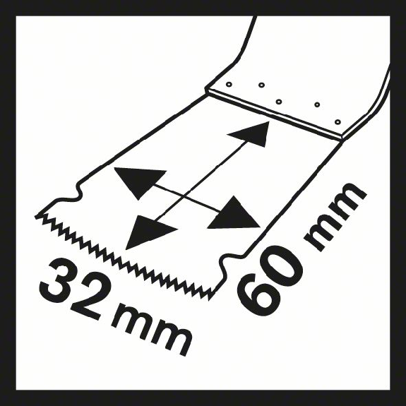 BIM Tauchsägeblatt PAIZ 32 APB, Wood and Metal, 60 x 32 mm-Beschreibung lesen