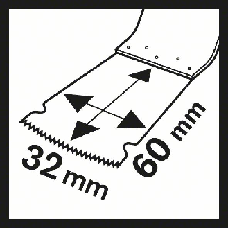 BIM Tauchsägeblatt PAIZ 32 APB, Wood and Metal, 60 x 32 mm-Beschreibung lesen