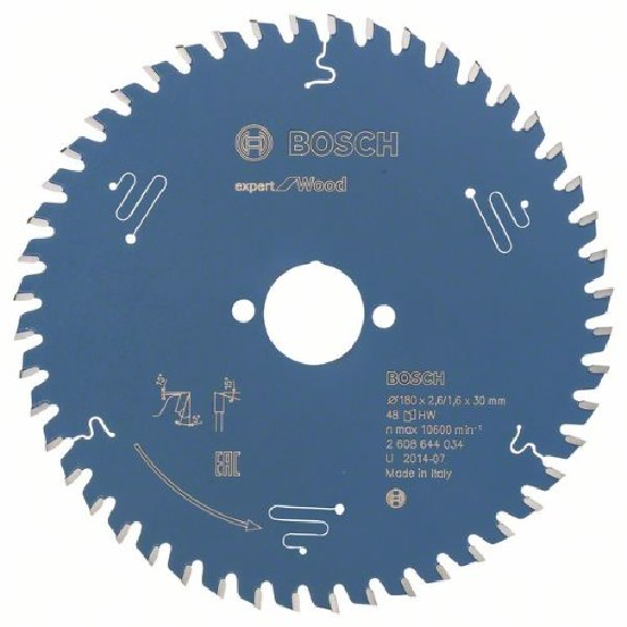 Kreissägeblatt Expert for Wood, 180 x 30 x 2,6 mm, 48 Kreissägeblatt Expert for Wood, 180 x 30 x 2,6 mm, 48-Beschreibung lesen