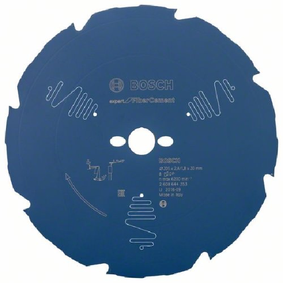 Kreissägeblatt Expert for Fiber Cement, 305 x 30 x 2,4 mm, 8-Beschreibung lesen