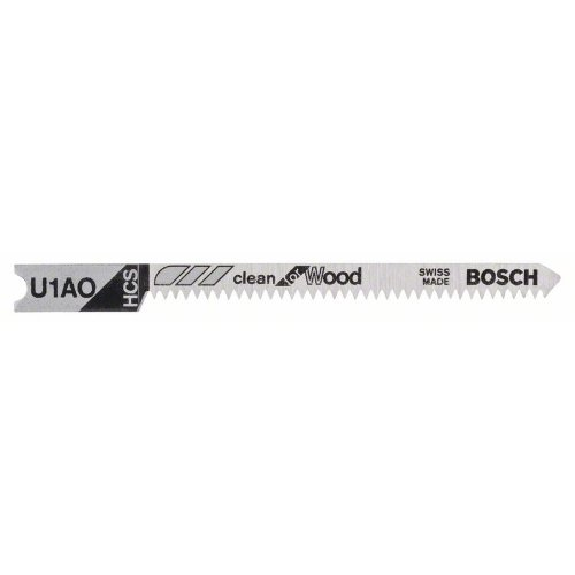 Stichsägeblatt U 1 AO Clean pour le bois, paquet de 3-Leggi tutto