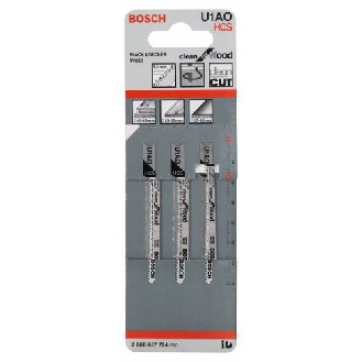 Stichsägeblatt U 1 AO Clean for Wood, 3er-Pack-Beschreibung lesen