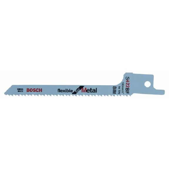 Säbelsägeblatt S 422 BF, Flexible for Metal, 2er-Pack Säbelsägeblatt S 422 BF, Flexible for Metal, 2er-Pack-Beschreibung lesen