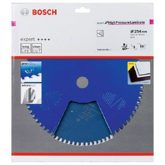 Kreissägeblatt Expert for High Pressure Laminate, 254 x 30 x 2,8 mm, 80-Beschreibung lesen