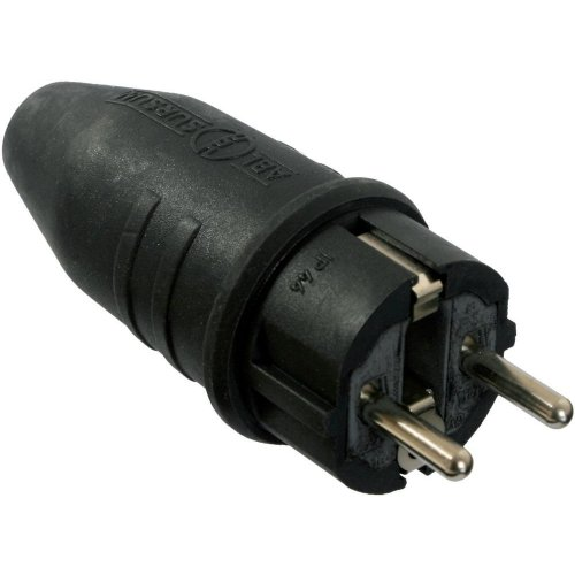Vollgummi-Stecker 230V / 10/16A Vollgummi-Stecker 230V / 10/16A-Beschreibung lesen