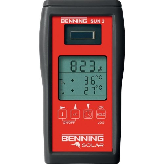 Einstrahlungs- und Temperaturmessgerät SUN 2-Beschreibung lesen