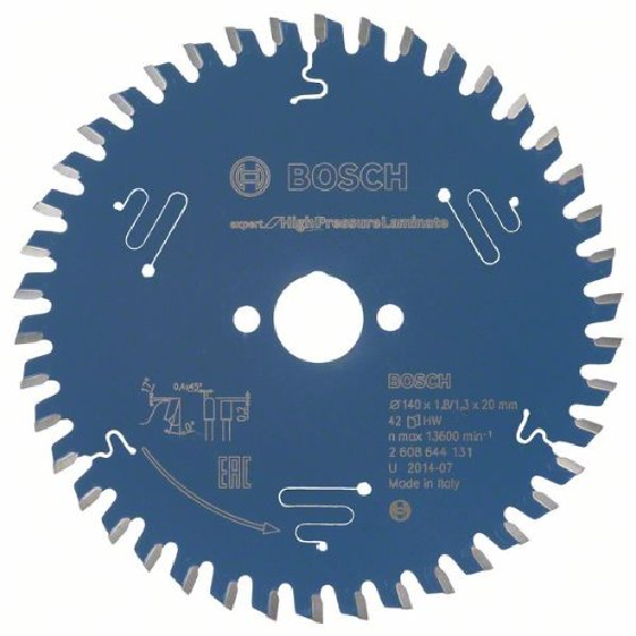 Kreissägeblatt Expert for High Pressure Laminate, 140 x 20 x 1,8 mm, 42-Beschreibung lesen