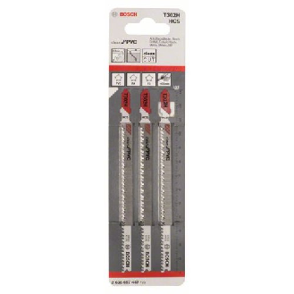 Stichsägeblatt T 302 H Clean for PVC, 3er-Pack-Beschreibung lesen