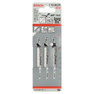 Stichsägeblatt T 101 AOF Clean for Hard Wood, 3er-Pack-Beschreibung lesen