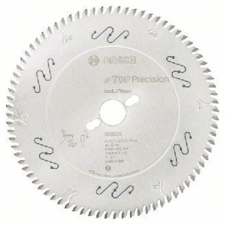 Kreissägeblatt Top Precision Best for Wood, 250 x 30 x 3,2 mm, 80-Beschreibung lesen
