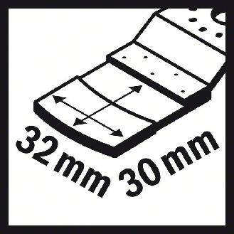 Carbide-RIFF Tauchsägeblatt AIZ 32 RT5, 32 x 30 mm-Beschreibung lesen