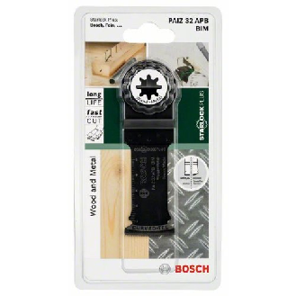 BIM Tauchsägeblatt PAIZ 32 APB Starlock, Wood and Metal, 60 x 32 mm-Beschreibung lesen