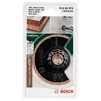 Carbide-RIFF Segmentsägeblatt ACZ 85 RT3 Starlock, 85 mm-Beschreibung lesen