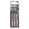Stichsägeblatt U 101 BF Clean for Hard Wood, 3er-Pack