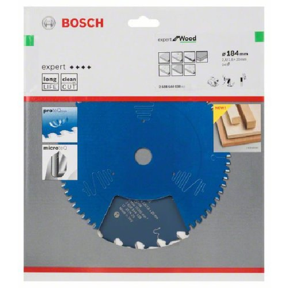 Kreissägeblatt Expert for Wood, 184 x 20 x 2,6 mm, 24-Beschreibung lesen