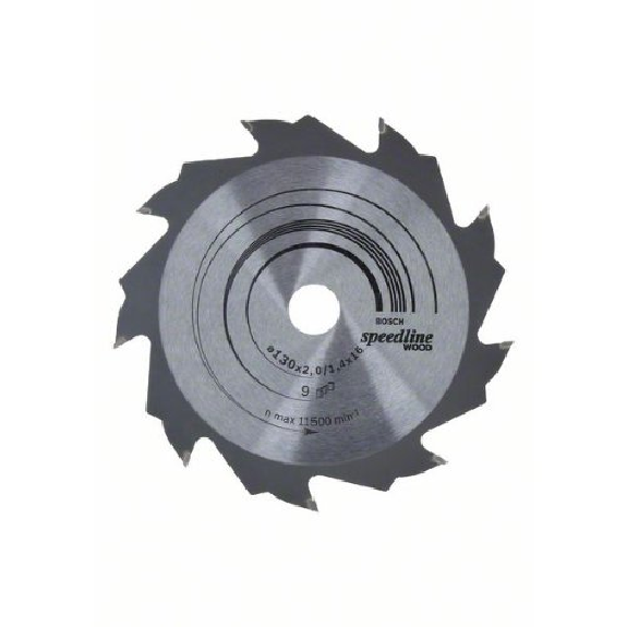 Kreissägeblatt Speedline Wood, 130 x 16 x 2,0 mm, 9-Beschreibung lesen