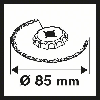 Diamant-RIFF Segmentsägeblatt ACZ 85 RD4 Starlock, 85 mm