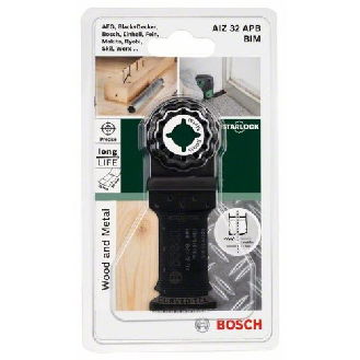 BIM Tauchsägeblatt AIZ 32 APB Starlock, Wood and Metal, 50 x 32 mm-Beschreibung lesen