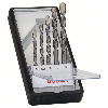Betonbohrer-Robust Line-Set CYL-3, Silver Percussion, 5-teilig, 5 - 8 mm