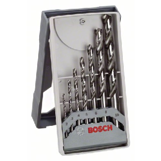 Metallbohrer-Set Mini X-Line HSS-G, DIN 338, 135°, 7-teilig, 2 - 10 mm-Beschreibung lesen