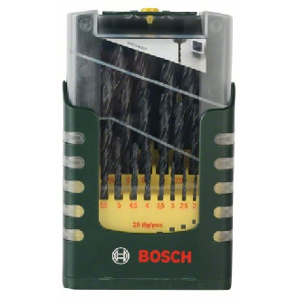 Metallbohrer-Set HSS-R, 25-teilig, 1 - 13 mm, Gripbox-Beschreibung lesen