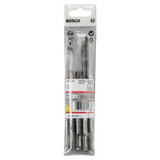 Hammerbohrer-Set SDS-plus-5, 3-teilig, 5, 6, 8 mm-Beschreibung lesen
