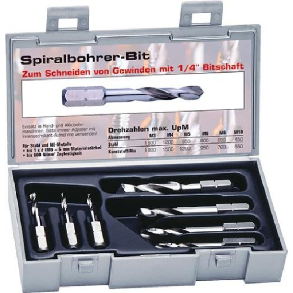 Spiralbohrer Bit Satz HSS 7 teilig 2-8 mm Spiralbohrer Bit Satz HSS 7 teilig 2-8 mm-Beschreibung lesen