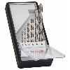 Metallbohrer-Set Robust Line HSS-G, DIN 135, 135°, 6-teilig, 2 - 8 mm