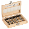Kunstbohrer-Set HM, 5-teilig, 15 - 35 mm