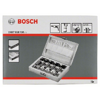 Kunstbohrer-Set HM, 5-teilig, 15 - 35 mm-Beschreibung lesen