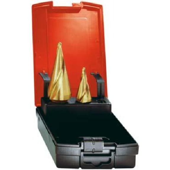 Satz von Blechschälbohrern TiN 4-31,0mm Satz von Blechschälbohrern TiN 4-31,0mm-Beschreibung lesen