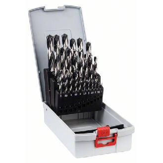 Metallspiralbohrer HSS-Set PointTeQ, DIN 338, 25-teilige ProBox-Beschreibung lesen