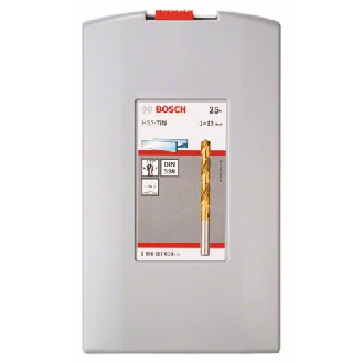 Metallbohrer-Set HSS-TiN (Titan-Beschichtung), ProBox, 25-teilig, 1-13 mm-Beschreibung lesen