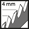 Stichsägeblatt T 344 DP Precision for Wood, 3er-Pack