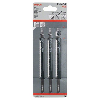 Stichsägeblatt T 344 DP Precision for Wood, 3er-Pack