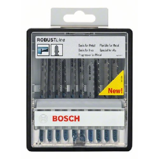 Stichsägeblatt-Set Robust Line Metal Expert, T-Schaft, 10-teilig-Beschreibung lesen