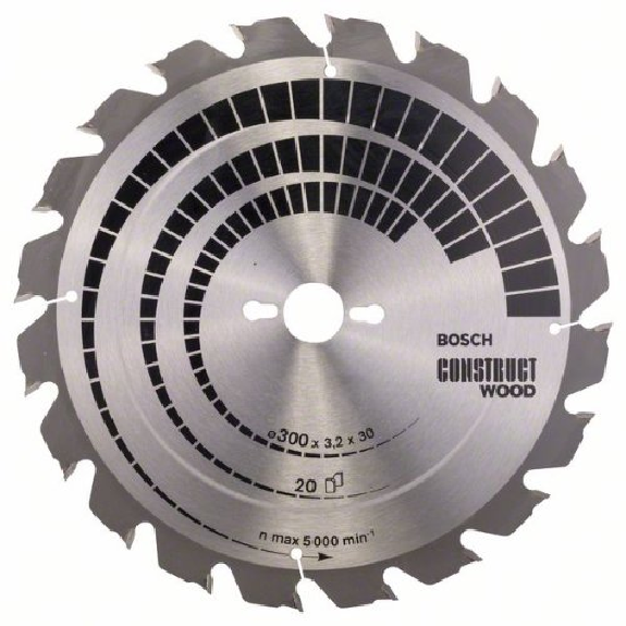 Kreissägeblatt Construct Wood, 300 x 30 x 3,2 mm, 20 Kreissägeblatt Construct Wood, 300 x 30 x 3,2 mm, 20-Beschreibung lesen