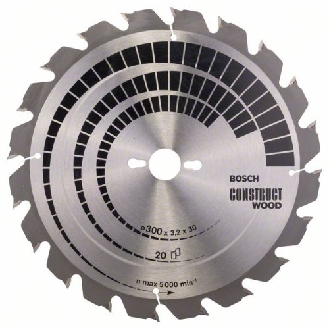 Kreissägeblatt Construct Wood, 300 x 30 x 3,2 mm, 20-Beschreibung lesen