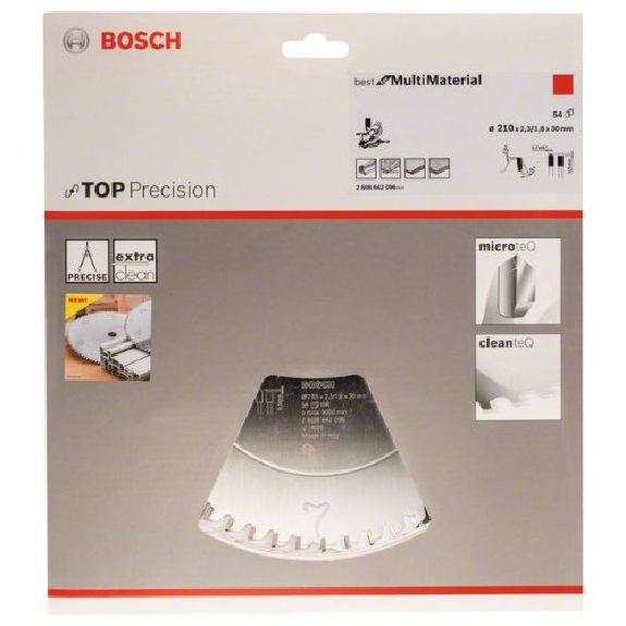 Kreissägeblatt Top Precision Best for Multi Material, 210 x 30 x 2,3 mm, 54-Beschreibung lesen