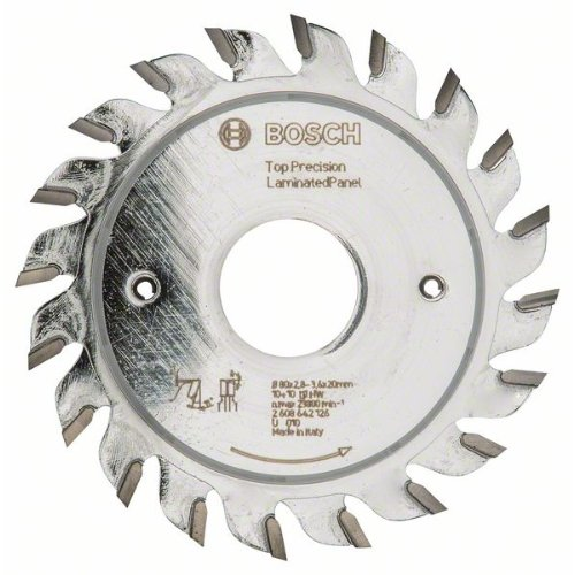 Vorritzblatt Top Precision Best for Laminated Panel, 80 x 20 x 2,8 - 3,6 mm-Beschreibung lesen