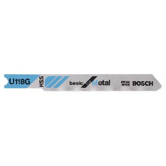 Stichsägeblatt U 118 G Basic for Metal, 3er-Pack-Beschreibung lesen