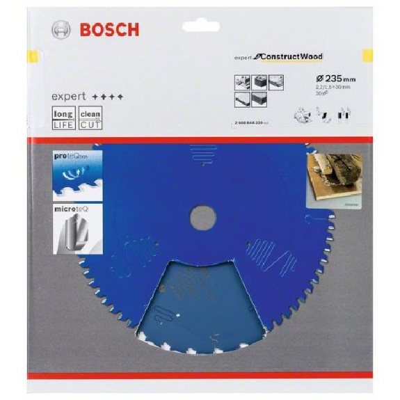Kreissägeblatt Expert for Construct Wood, 235 x 30 x 2,0 mm, 30-Beschreibung lesen