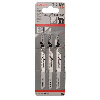 Stichsägeblatt T 101 BRF Clean for Hard Wood, 3er-Pack