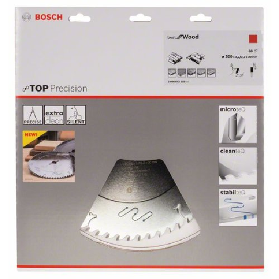 Kreissägeblatt Top Precision Best for Wood, 300 x 30 x 3,2 mm, 60-Beschreibung lesen