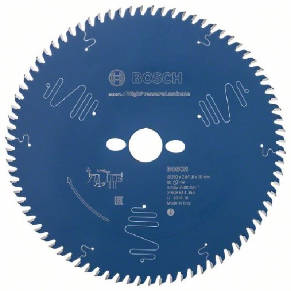 Kreissägeblatt Expert for High Pressure Laminate, 250 x 30 x 2,8 mm, 80-Beschreibung lesen