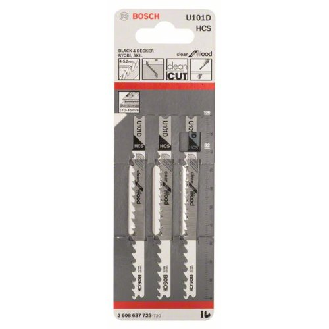 Stichsägeblatt U 101 D Clean for Wood, 3er-Pack-Beschreibung lesen