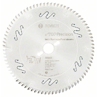 Kreissägeblatt Top Precision Best for Laminated Panel Abrasive 250x30x3,2 mm, 80-Beschreibung lesen