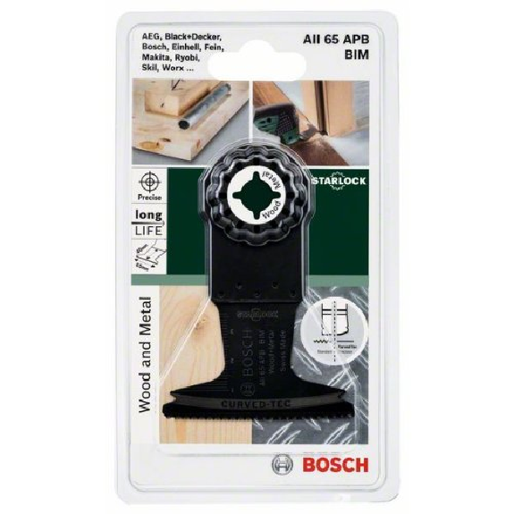 BIM Tauchsägeblatt AII 65 APB Starlock, Wood and Metal, 40 x 65 mm BIM Tauchsägeblatt AII 65 APB Starlock, Wood and Metal, 40 x 65 mm-Beschreibung lesen