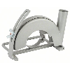 Führungsschlitten mit Absaugstutzen zum Trennen, Spannband, 180 mm Führungsschlitten mit Absaugstutzen zum Trennen, Spannband, 180 mm