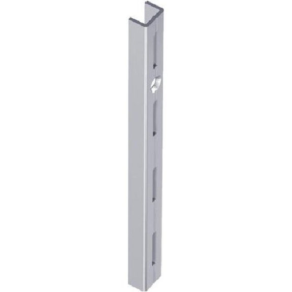 Lochschienen weiss 1rhg. 500mm Lochschienen weiss 1rhg. 500mm-Beschreibung lesen